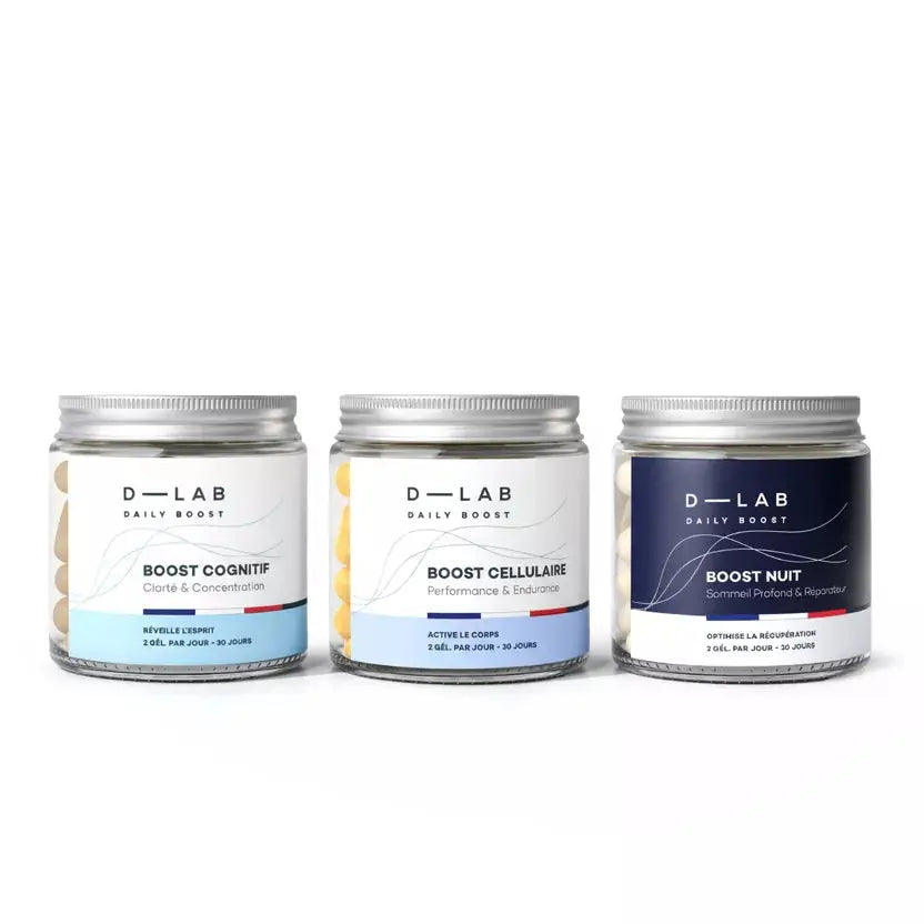 Routine Daily Boost - Performance & Longévité D-Lab Nutricosmetics
