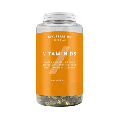 Vitamines D3 180 gélules My Protein