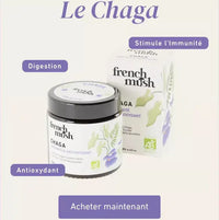 Poudre d'extraits de Chaga French Mush