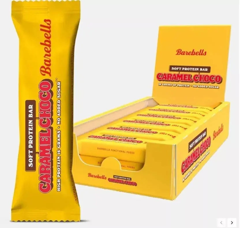 Barre protéinée Chocolat au lait Caramel doux 55g Barebells