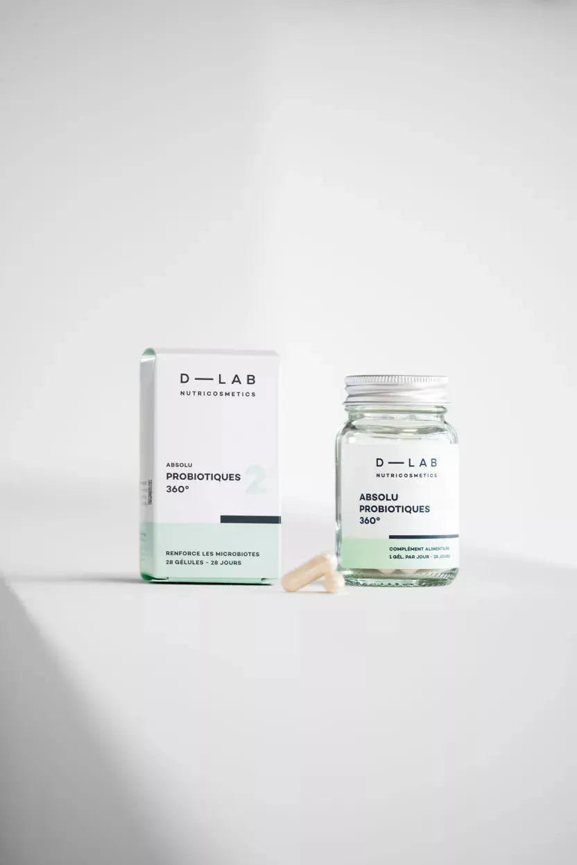 Absolu Probiotique 360° - Renforce les microbiotes - Compléments Alimentaires D-Lab Nutricosmetics