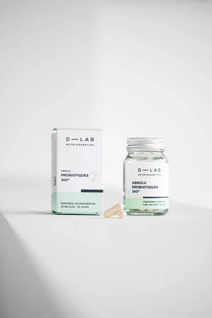 Absolu Probiotique 360° - Renforce les microbiotes - Compléments Alimentaires D-Lab Nutricosmetics