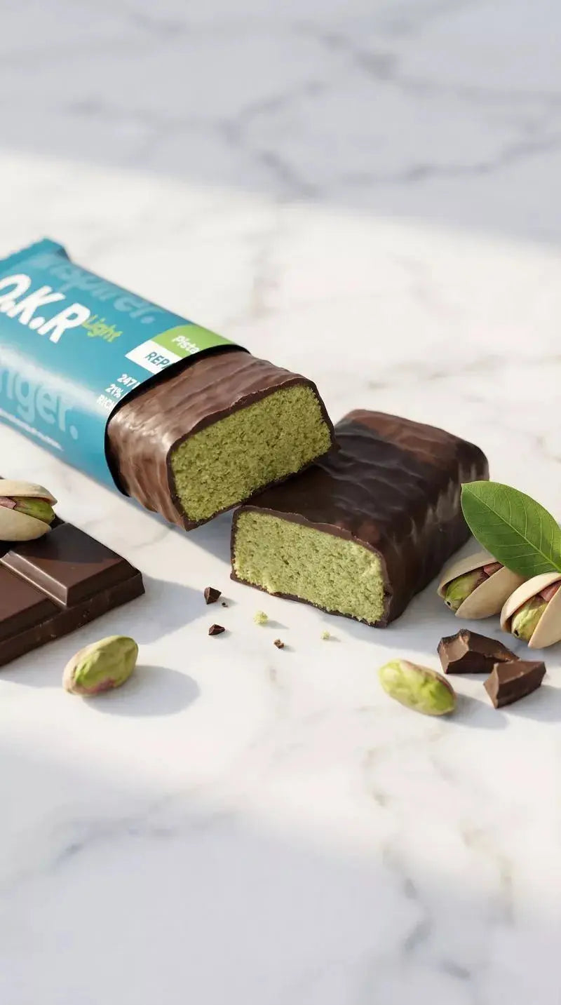 Barre-repas Light-Pistache Chocolat-70g Feed