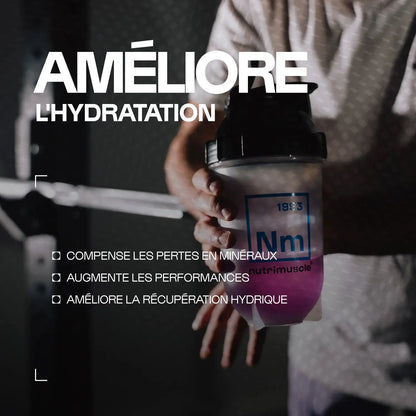 Electrolytes Hydratation - Pomme fruits rouges Nutrimuscle