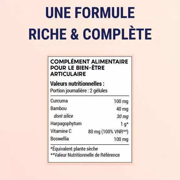 Formule articulations Laboratoires ENOVA