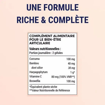 Formule articulations Laboratoires ENOVA