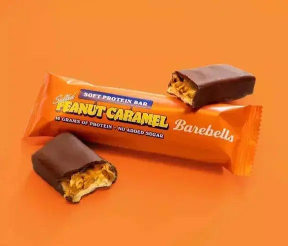 Barre protéinée - Chocolat, cacahuète, caramel Barebells