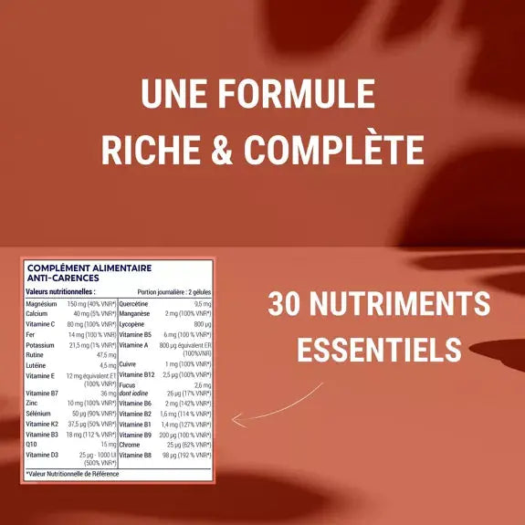 Formule Multivitamines Laboratoires ENOVA