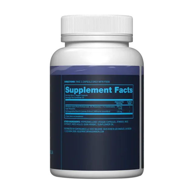 Ashwagandha + Rhodiola Blueprint