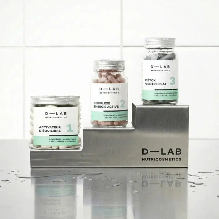 Routine Ventre Plat D-Lab Nutricosmetics