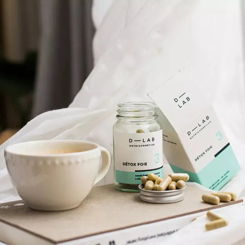 DÉTOX FOIE - Purifie l'organisme - Compléments Alimentaires D-Lab Nutricosmetics