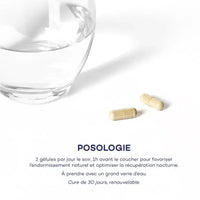 Boost Nuit - Optimise la récupération - Compléments Alimentaires D-Lab Nutricosmetics