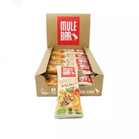 Barre céréales fruits bio vegan Abricot - Noix de pécan 40g Mulebar