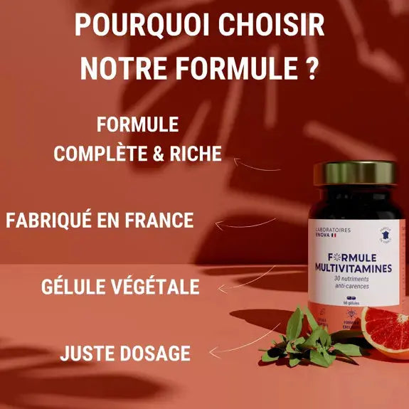 Formule Multivitamines Laboratoires ENOVA