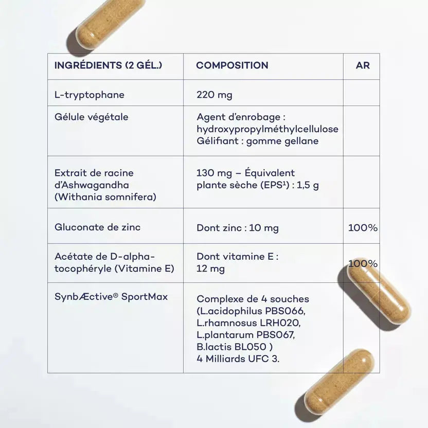 Boost Nuit - Optimise la récupération - Compléments Alimentaires D-Lab Nutricosmetics