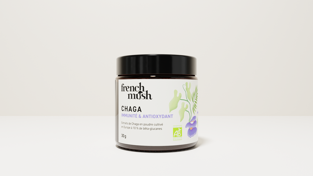 Poudre d'extraits de Chaga 30g French Mush