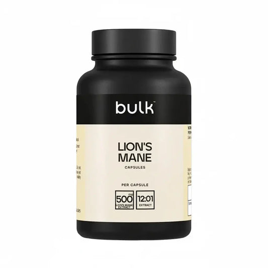 Lion's Mane BULK – Face fond blanc