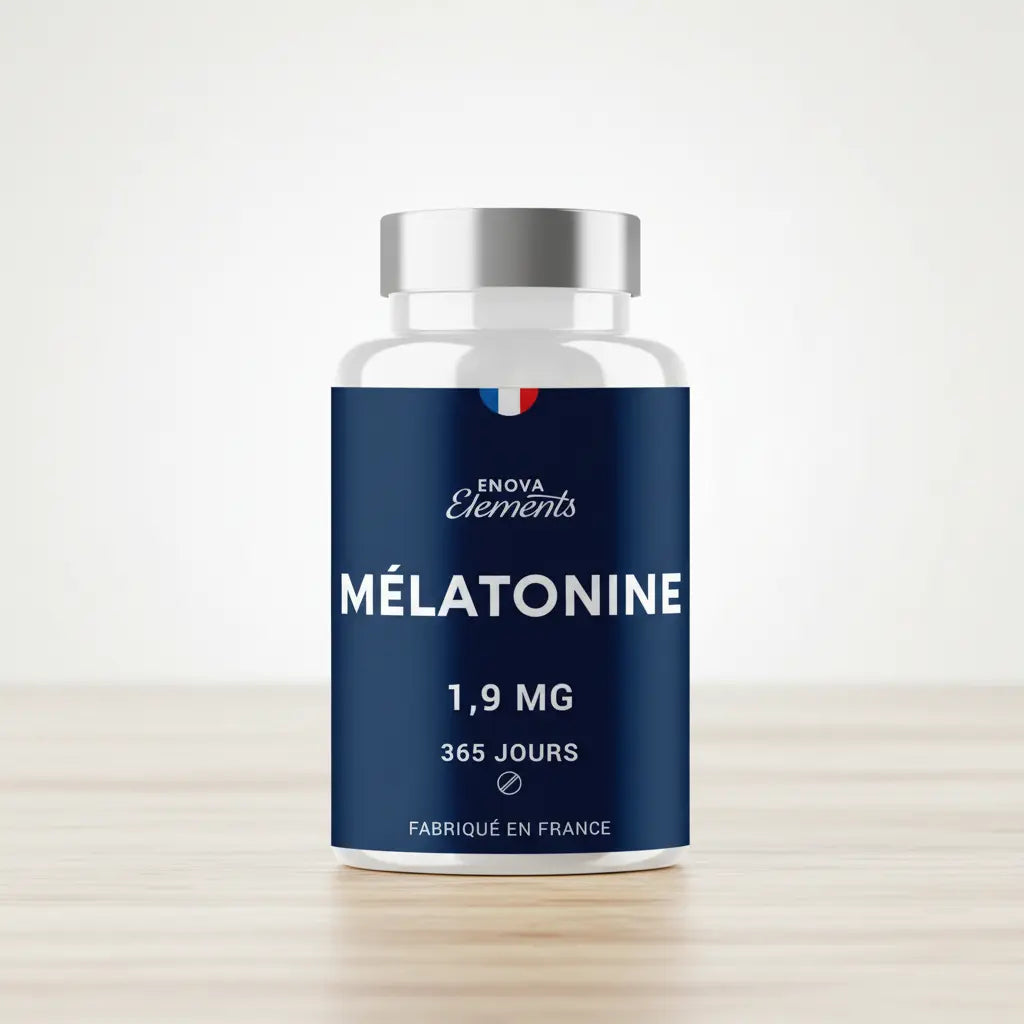 Mélatonine – Photo produit minimaliste
