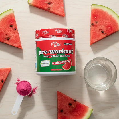 Protella Pre-Workout flat lay