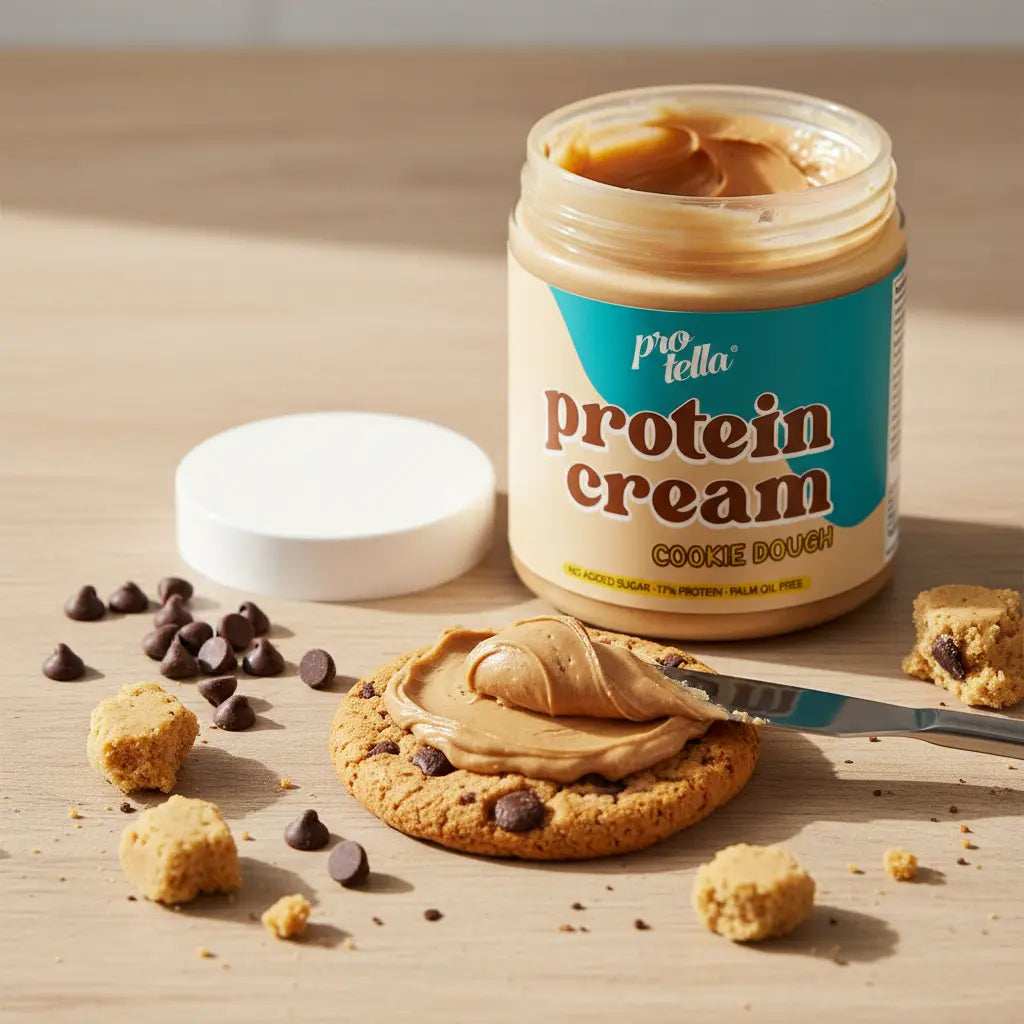 Protella Protein Cream Cookie Dough lifestyle